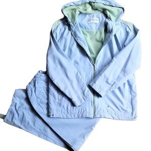 Vintage Wilson track suit (windbreaker and pants) kids/youth